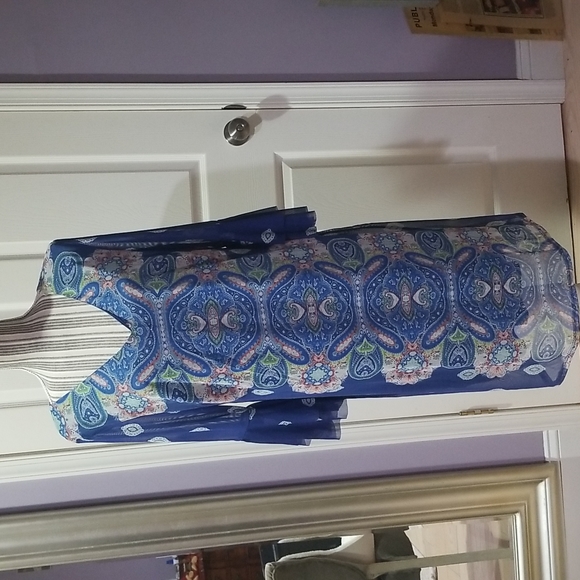 Harlow & Rose V neckline ,Ruffles sleeves  Tulle dress Size XL - Picture 2 of 12